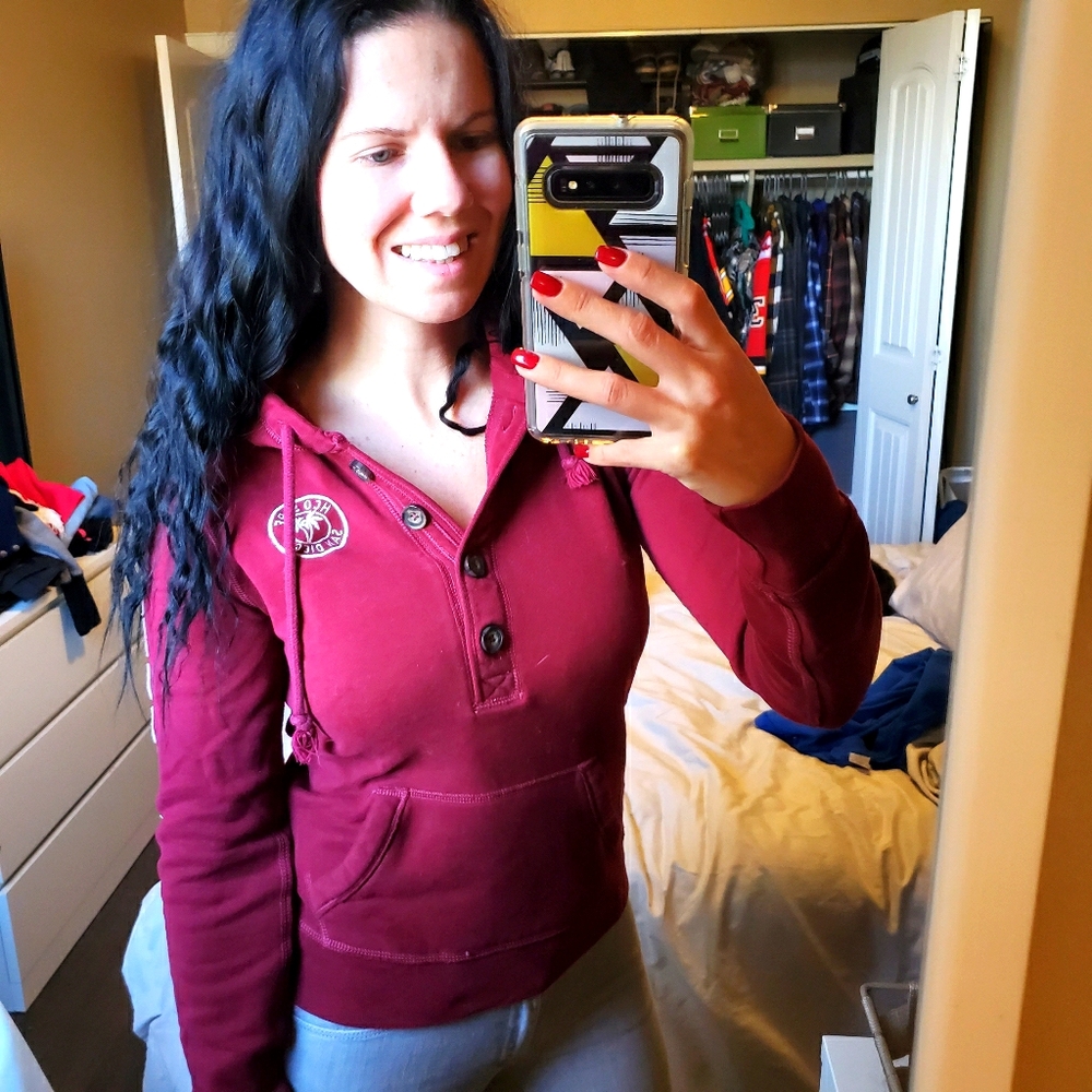 Hollister Henley style Hoody